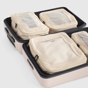Quince Eco Compression Packing Cubes (6-pack)

Tan